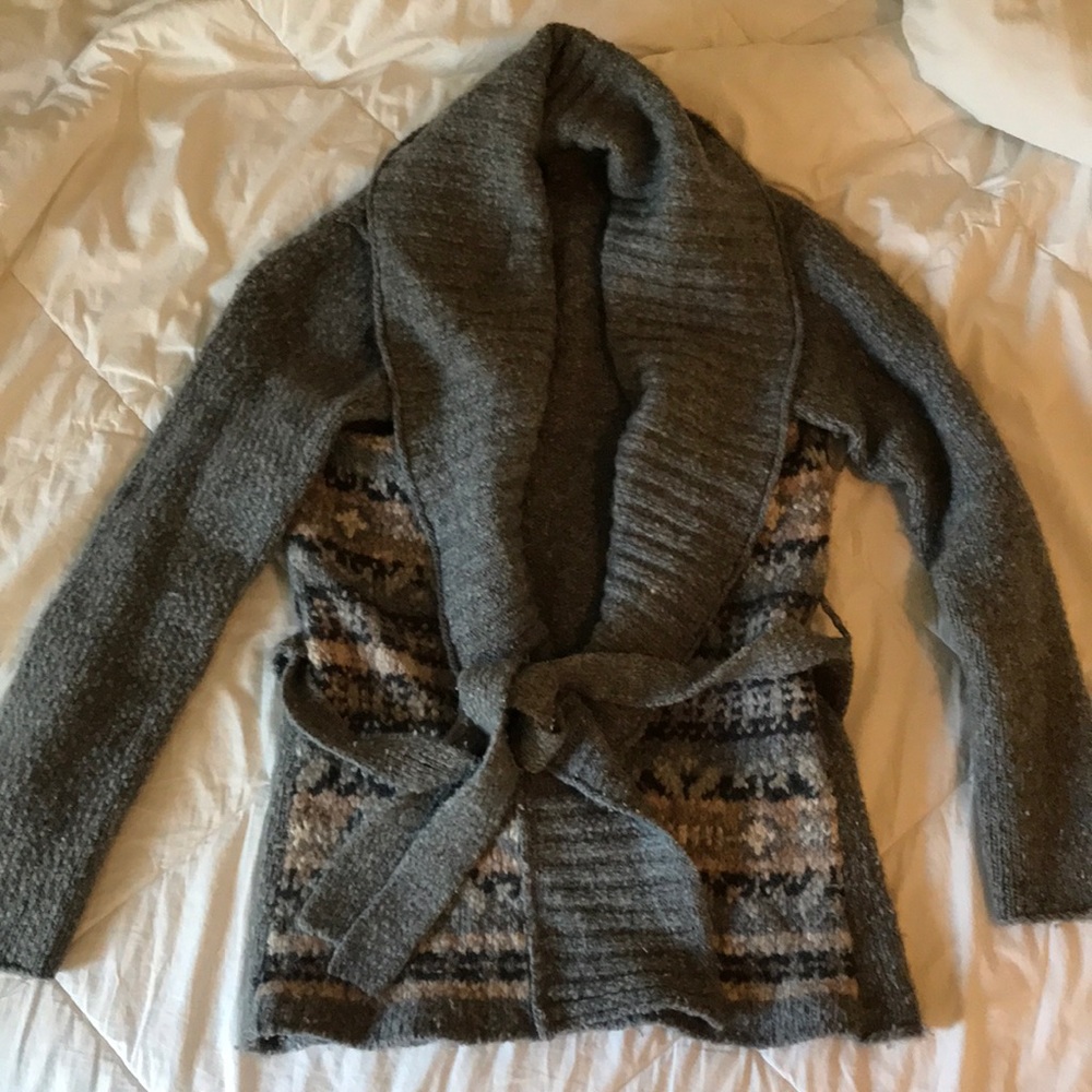 Banana Republic cardigan  sweater. Tie waist